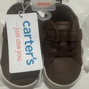 Carter's Brown Baby Walker Shoes